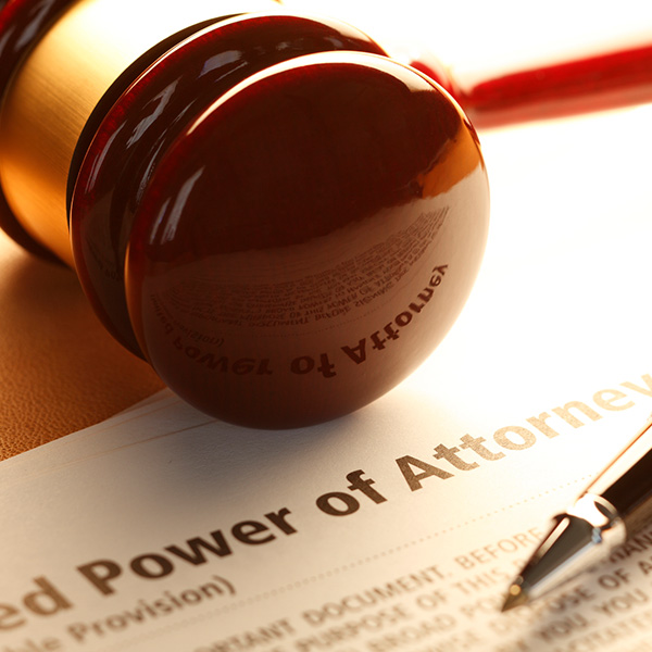 Power of attorney paper